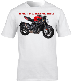 MV Agusta Brutal 800 Rosso Motorbike Motorcycle - T-Shirt
