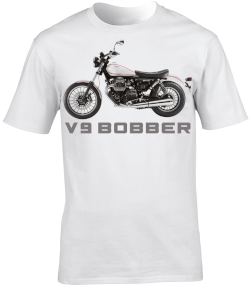 Moto Guzzi V9 Bobber Motorbike Motorcycle - T-Shirt