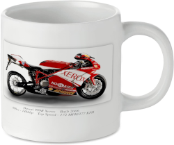 Ducati 999R Xerox Motorbike Motorcycle Tea Coffee Mug Ideal Biker Gift Printed UK