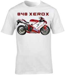 Ducati 848 Xerox Motorbike Motorcycle - T-Shirt