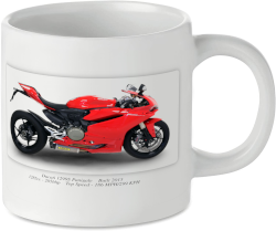 Ducati 1299S Panigale Motorbike Motorcycle Tea Coffee Mug Ideal Biker Gift Printed UK