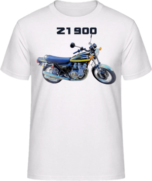 Kawasaki Z1 900 Motorbike Motorcycle - Shirt
