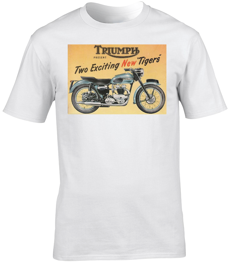 Triumph Tiger Motorbike Motorcycle - T-Shirt