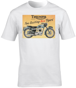 Triumph Tiger Motorbike Motorcycle - T-Shirt