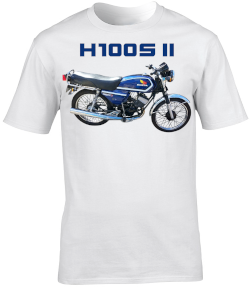 Honda H100S II Motorbike Motorcycle - T-Shirt