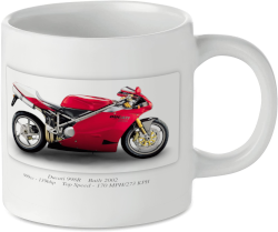 Ducati 998R Motorcycle Motorbike Tea Coffee Mug Ideal Biker Gift Printed UK