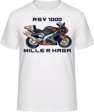 Aprilia RSV 1000 Mille R Haga Motorbike Motorcycle - Shirt