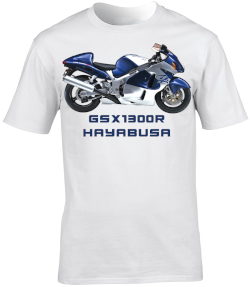 Suzuki GSX1300R Hayabusa Motorbike Motorcycle - T-Shirt