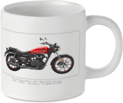 Royal Enfield Meteor 350 Motorbike Motorcycle Tea Coffee Mug Ideal Biker Gift Printed UK