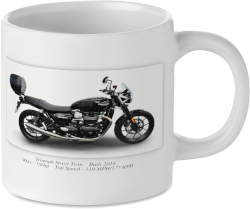 Triumph Street Twin Tea Coffee Mug Ideal Biker Gift Printed UK
