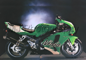 Kawasaki Ninja ZR Motorcycle A3/A4 Size Print Poster on Photographic Paper