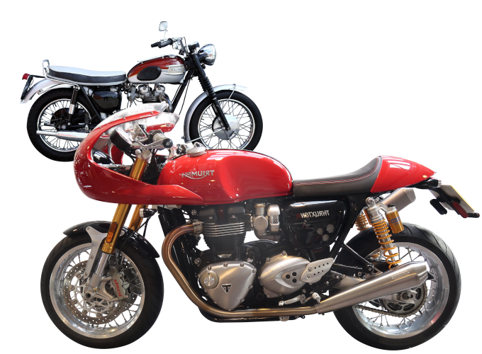 Triumph Motorcycle Posters With Specifications
