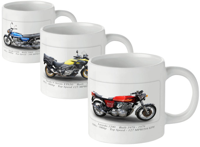 Suzuki Motorcycle Mugs