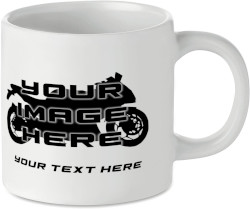 Personalised Custom Motorcycle Motorbike Tea Coffee Mug Ideal Biker Gift Printed UK