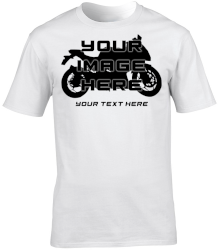 Personalised Custom Motorbike Motorcycle - T-Shirt